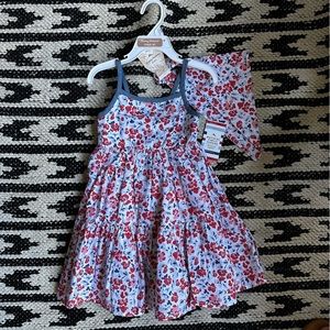 Tommy Bahama Girls Dress + Bandana